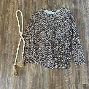 Leopard Versona Top